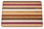 Amish Handcrafted Exotic Multi-Wood 18 x 12 Cutting Board