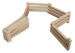 Hardwood Folding Toy Fence