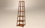 Tier Bookcase with Open Shelves