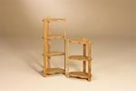 Heart Bookcase with Open Shelves