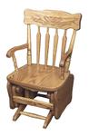 Hardwood Child's Wheat Glider - Non Post Type