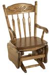 Hardwood Child's Wheat Glider - Post Type