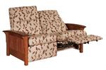 Amish Pritchard Mission Reclining Loveseat