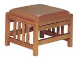 Amish Mazama Slat Mission Morris Footstool