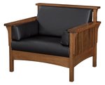 Amish Oroville Mission Lounge Chair