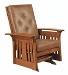 Amish Made Trinity Mission Glider Chair