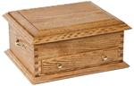 Hardwood Deluxe Jewelry Chest with Lid