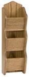 Hardwood Three Tier Letter Holder