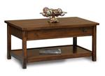 Centennial Open Coffee Table with Drawer