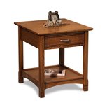 Amish Crest 22" End Table