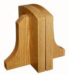 Hardwood Mission Bookends