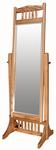 Hardwood Mission Cheval Mirror