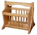Hardwood Regular Mission Magazine Rack