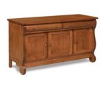 Amish Gleam 60" Hardwood TV Stand