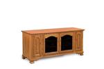 Hoosier Heritage Four Doors LCD Stand with Media Pull Out Trays