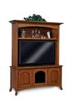 62" Carlisle Hutch Entertainment Center