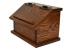 Wood Recipe Box Made in the USA