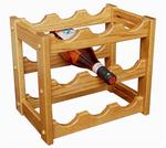 Amish Hardwood Small Wine Rack