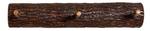 Rustic Split Log Coat Rack