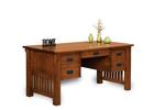 Amish 65" Nova Mission Executive Desk