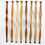 Amish Handcrafted Hardwood Twisted Walking Cane