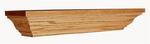 Hardwood Mantle Shelf