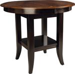 Amish Emily Round Extension Table