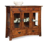 Amish Avanita Mission Solid Wood High Buffet