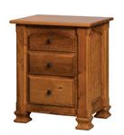 Trenton Nightstand with Three Drawers