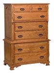 Portland Chest on Chest with Seven Drawers