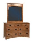 Schwartz Mission Dresser with Seven Drawers