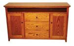 Three Drawer Modesto Widescreen TV Console