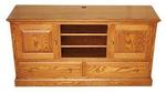 Two Drawer Mission Widescreen TV Console