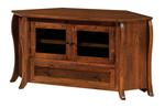 Vienna Solid Wood Corner TV Stand