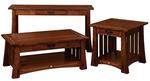 Amish Malpais Mission Sofa Table