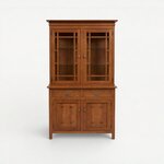 Amish Ford Hardwood 2-Door Dining Hutch
