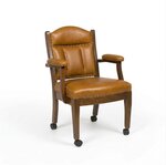 Amish Horizon Low Back Upholstered Office Chair
