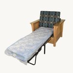 Bed Conversion for Prairie Natural Cherry Wood Hartsville Chair Bed