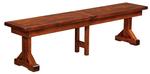 St. Louis Plank Top Extendable Bench
