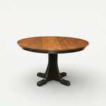 Amish Cumberland Mission Single Pedestal Table