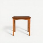 Amish Custom Mission Leg Dining Table - Choose Your Height