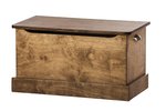 Medium Maple Wood Toy Box