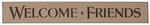 American Made Welcome • Friends Inspirational Print