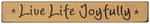 American Made Live Life Joyfully Inspirational Print