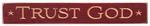 American Made Trust God Inspirational Print