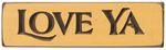 American Made Love Ya Inspirational Print