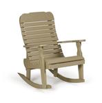 Amish Leisure Lawns Single Poly Easy Rocker Chair