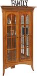 Bunker Hill Corner Curio Cabinet