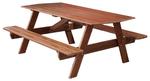 Cedar Wood 6' Picnic Table