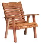 Straightback Cedar Outdoor Lounge Chair